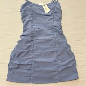 Abercrombie & Fitch Blue Mini Dress